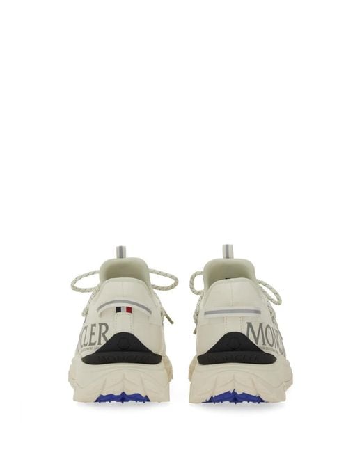 Moncler White Sneakers Trailgrip Lite 2 Polyester Elastane Trainers