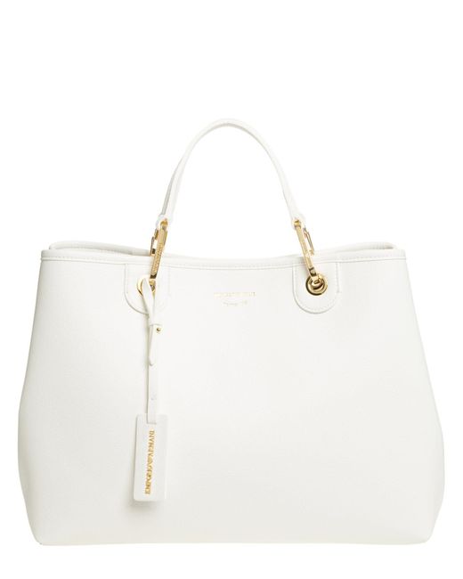 Emporio Armani Natural Myea Medium Medium Tote Bag