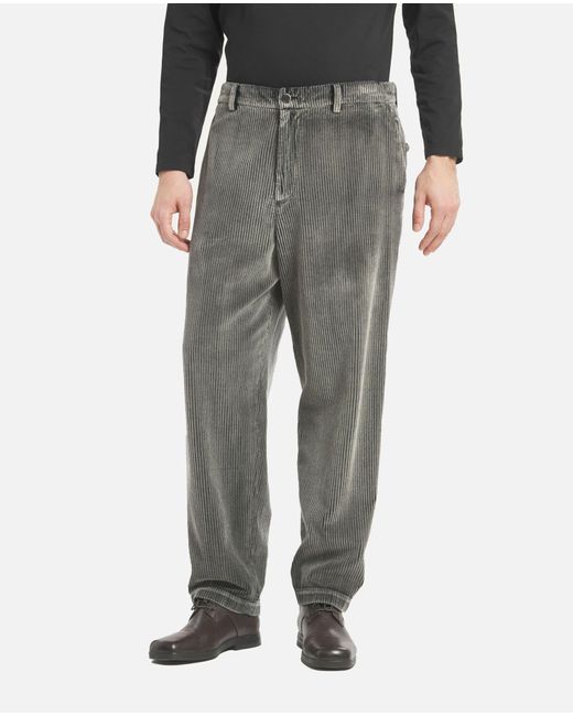 Barena Gray Canasta Olsar Pants for men