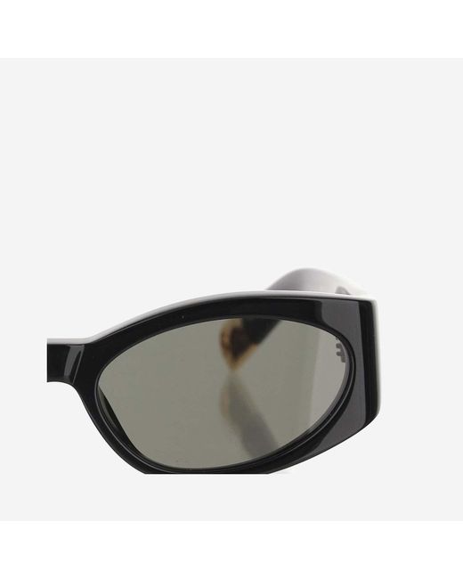 Jacquemus Black Sunglasses Les Lunettes Ovalo Nylon