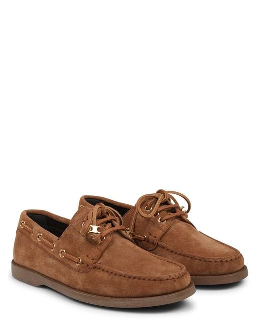 Céline Brown Shoes Bateau Calf Leather