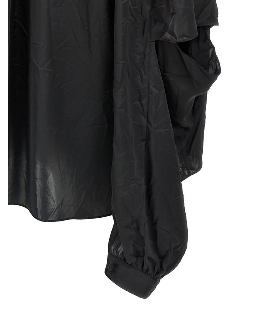 Balenciaga Black 'Double Sleeve' Shirt