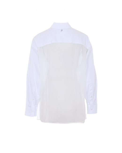 Dondup White Shirts Cotton
