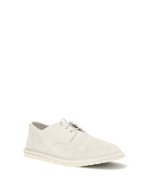 Marsèll White Lace-Up Shoes Sancrispa for men