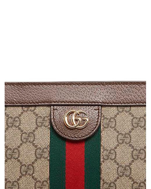 Gucci Gray Ophidia Gg Small Shoulder Bag