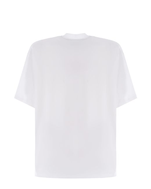RICHMOND White T-Shirt Since1987 Made Of Cotton for men