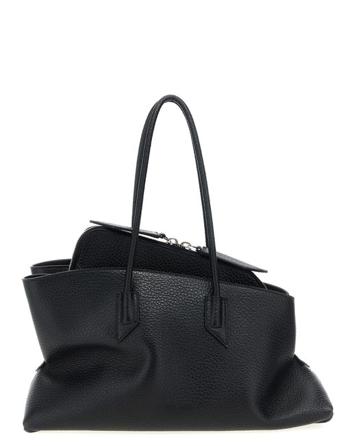 The Attico Black 'La Passeggiata' Shopping Bag
