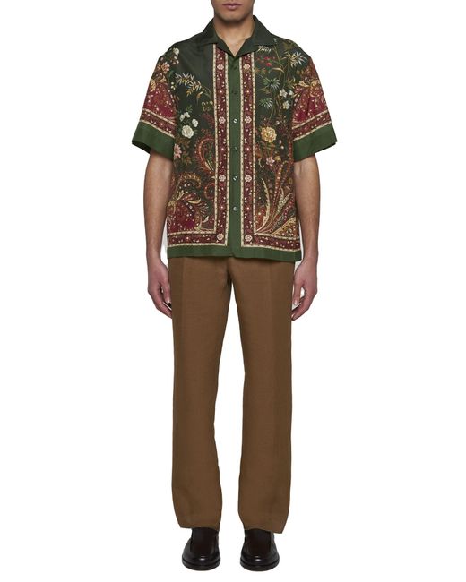 Etro Brown Trousers for men