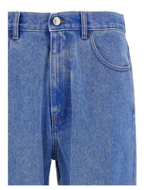 Marni Blue Bleached Coated' Jeans for men