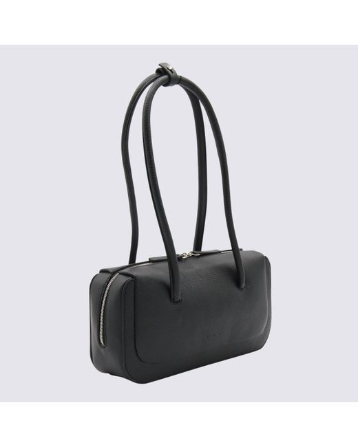 Aesther Ekme Black Lagune Bowling Top Handle Bag