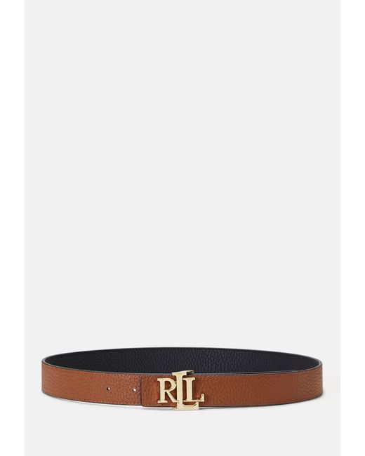 Ralph Lauren White Rev Lrl 20 Belt Skinny