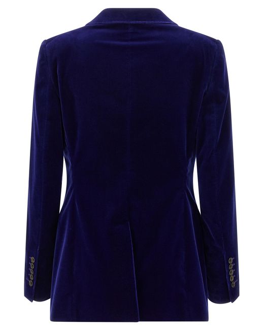 Tom Ford Blue 'Wallis' Blazer