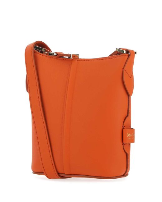 Max Mara Orange Shoulder Bags