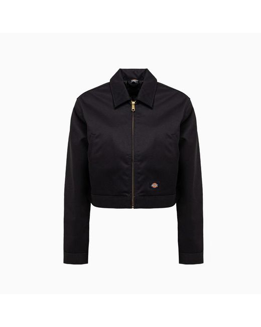 Dickies Lined Eisenhower Jacket in Black Lyst