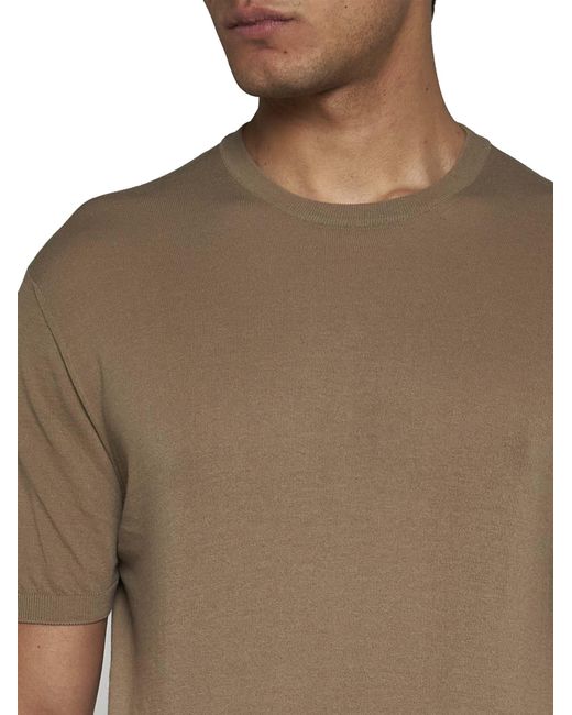 Malo Brown T-Shirt for men