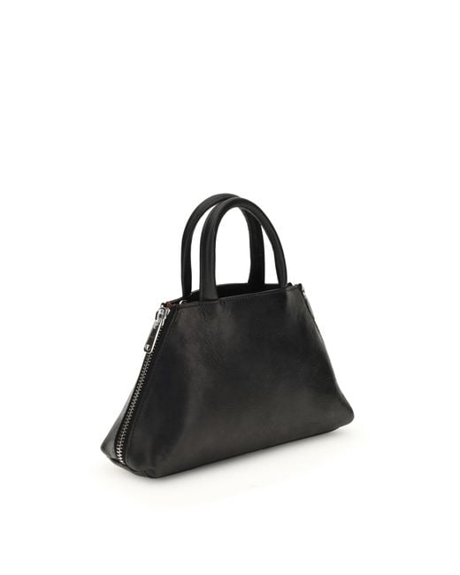 Coperni Black Mini Data Bag Calf Leather Bos Taurus Shoulder
