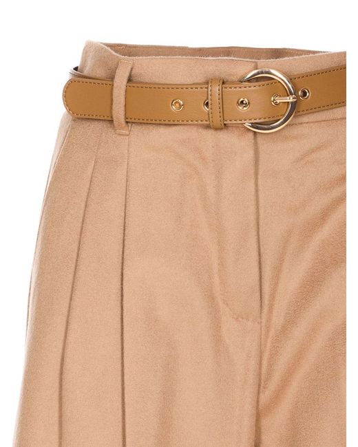 Max Mara Natural Trousers Paride Virgin Wool