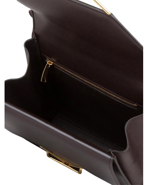 Bottega Veneta Brown The Clip Shoulder Bag