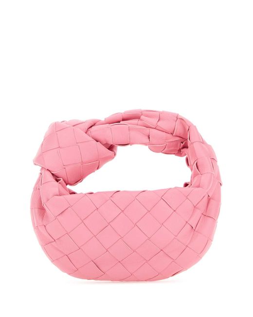 Bottega Veneta Pink Nappa Leather Candy Jodie Handbag