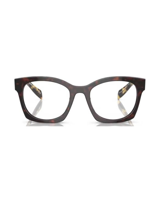 Prada Black Pra05V Eyeglasses
