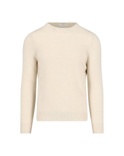 Malo White Sweater for men