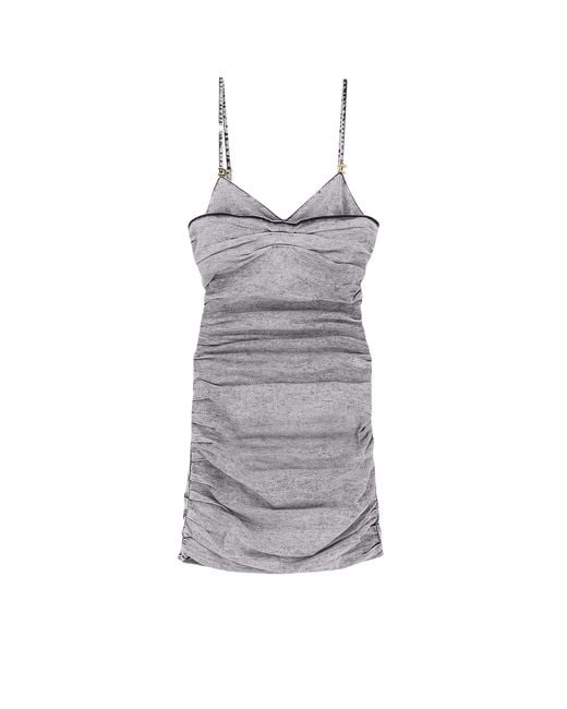 Elisabetta Franchi Gray Dress
