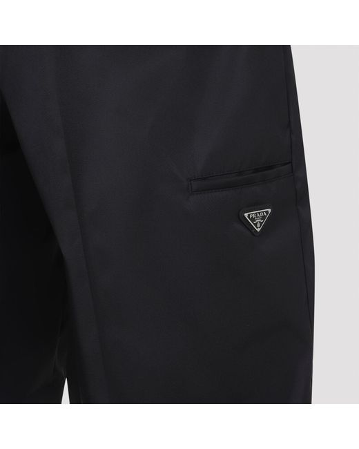 Prada Blue Re-Nylon Bermudas for men