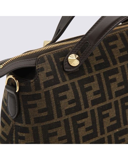 Fendi Green Leather By The Way Top Handle Bag
