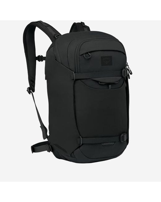 Osprey Black Metron 24 Backpack Recycled Polyamide Backpacks for men