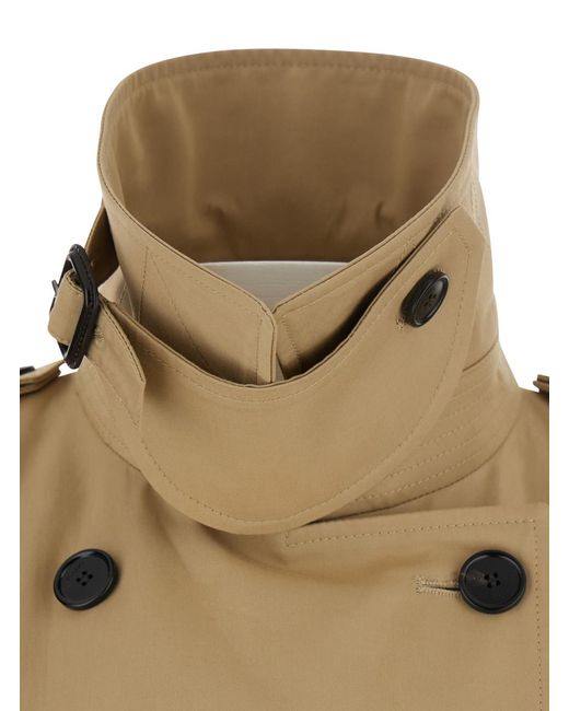 Gucci Natural Trench Coat Cotton