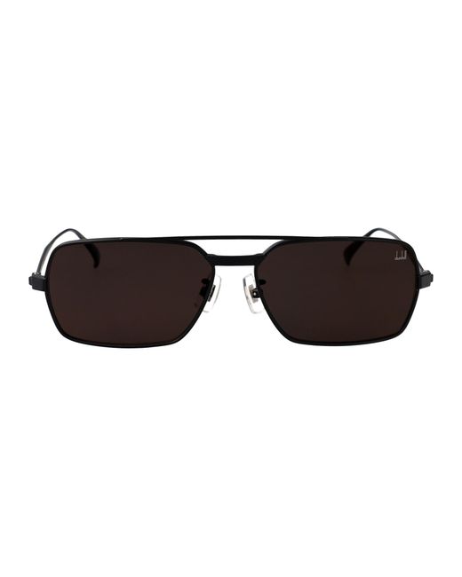 Dunhill Brown Du0076S Titanium Sunglasses for men