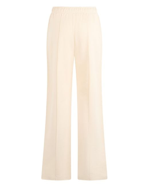 Moncler Natural Trousers Fleece Cotton Track Pants