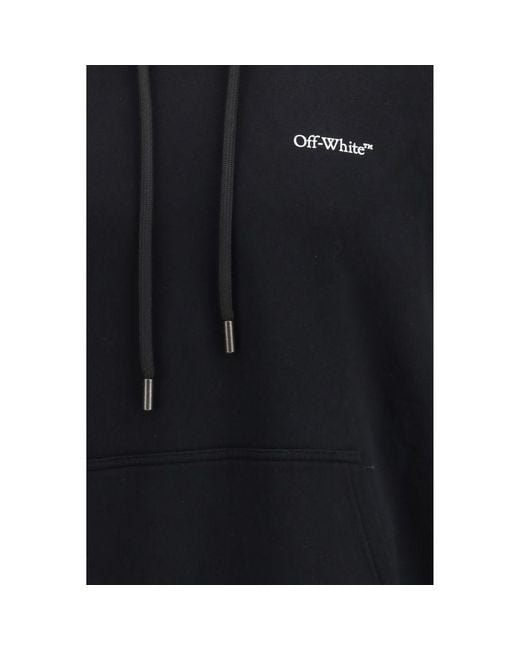 Off-White c/o Virgil Abloh Blue Black Cotton Sweatshirt - L for men