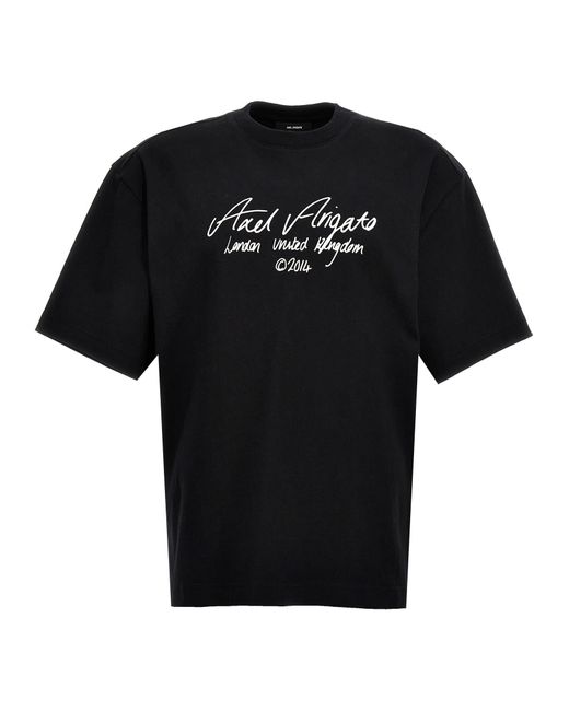 Axel Arigato Black 'Essential' T-Shirt for men