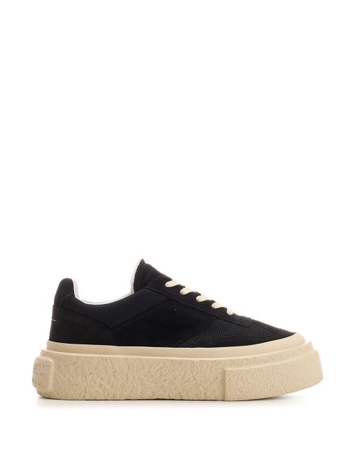 MM6 by Maison Martin Margiela Black Gambetta Sneakers for men