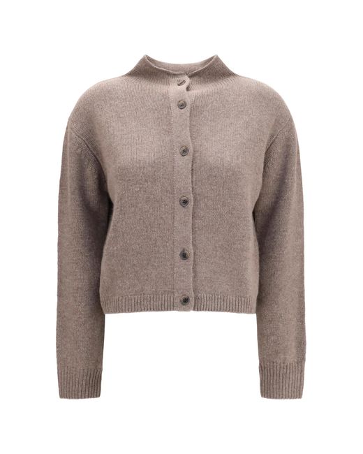Lisa Yang Brown Zirelle Cardigan Kashmir/Capra Hircus