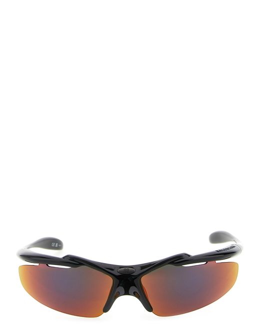 Balenciaga Brown 'Turbo D-Frame' Sunglasses for men