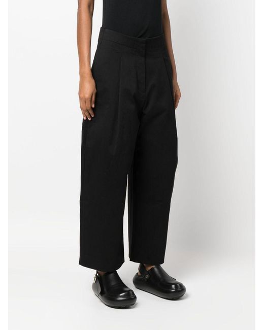 Studio Nicholson Black Trousers Dordoni Cotton