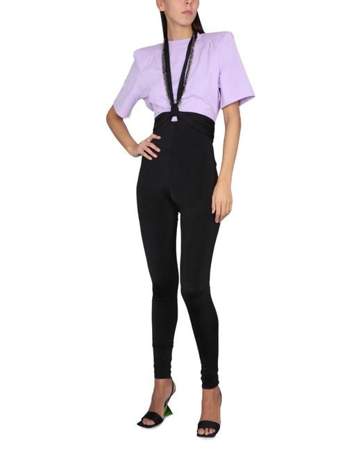 The Attico Black Ruby Pants Main Fabric: Polyester Trousers