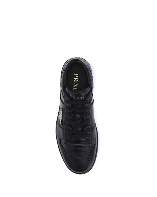 Prada Black Downtown Sneakers for men
