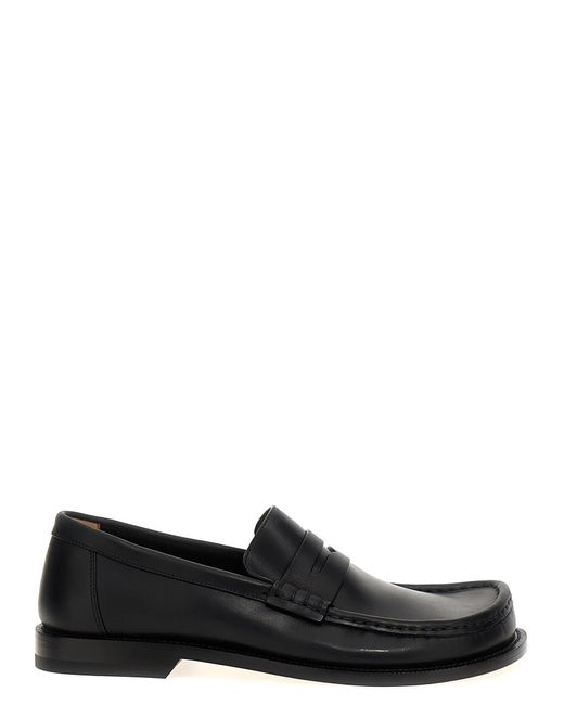 Loewe Black Campo Loafers for men
