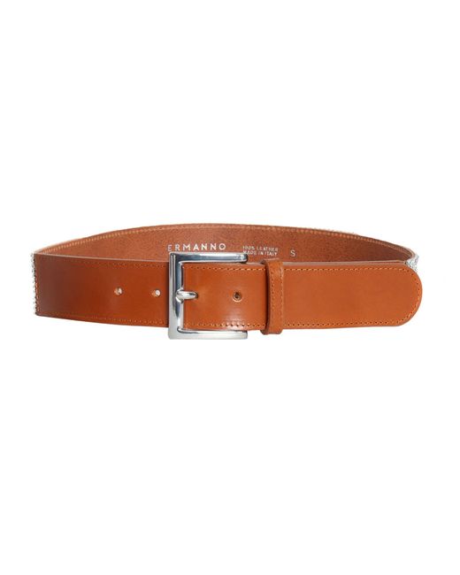 Ermanno Scervino Brown Leather Belt