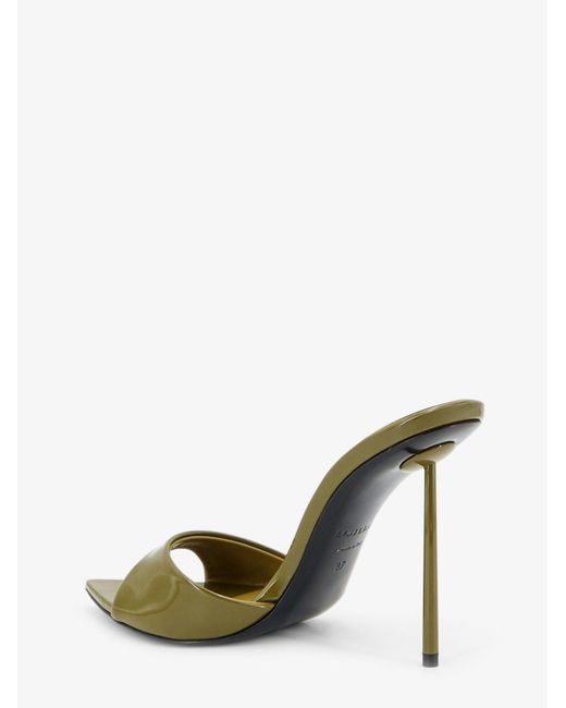 Le Silla Metallic Sandals Bella Patent Leather