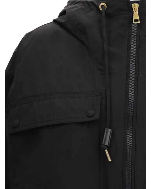 Moncler Black Sauvan Parka Jacket