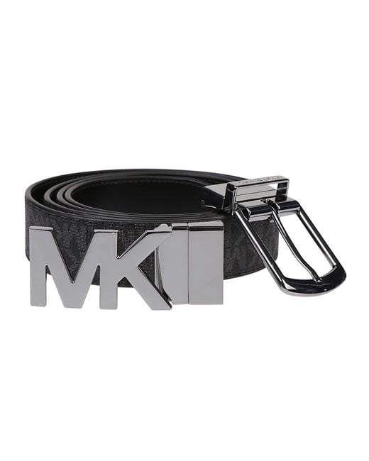 Michael Kors Black 4 In 1 Belt Box Set for men