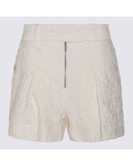 Jil Sander Natural Shorts