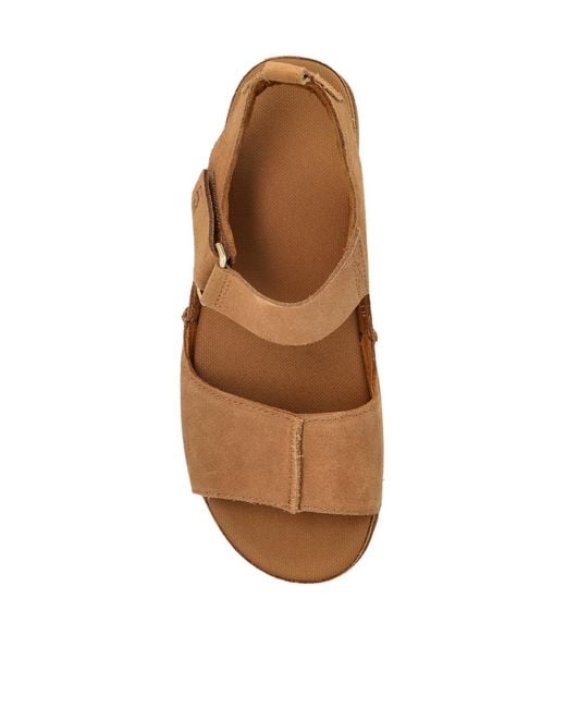 Ugg Brown Goldenstar Hi Sandals Shoes