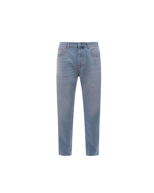 Valentino Blue Cotton Denim Jeans for men