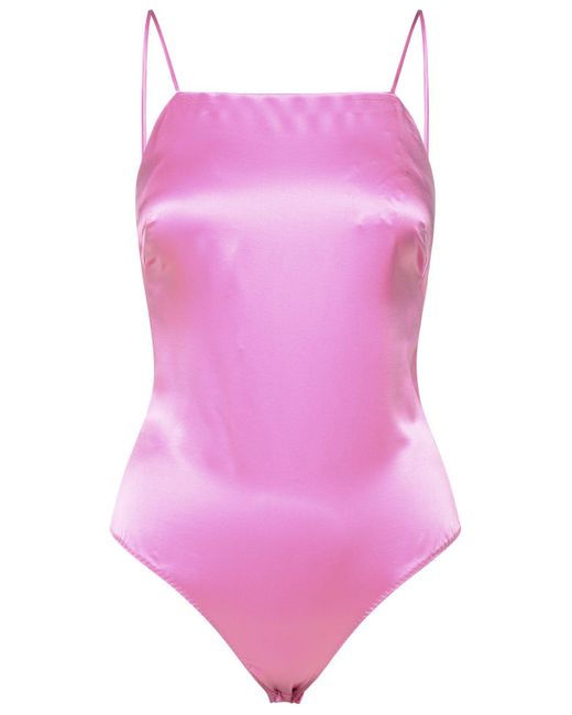 Max Mara Pink Dew' Mauve Silk Top