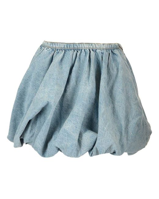 ROTATE BIRGER CHRISTENSEN Blue Balloon Skirt